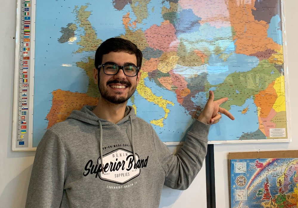 Ali Tuncer, étudiant en mobilité internationale